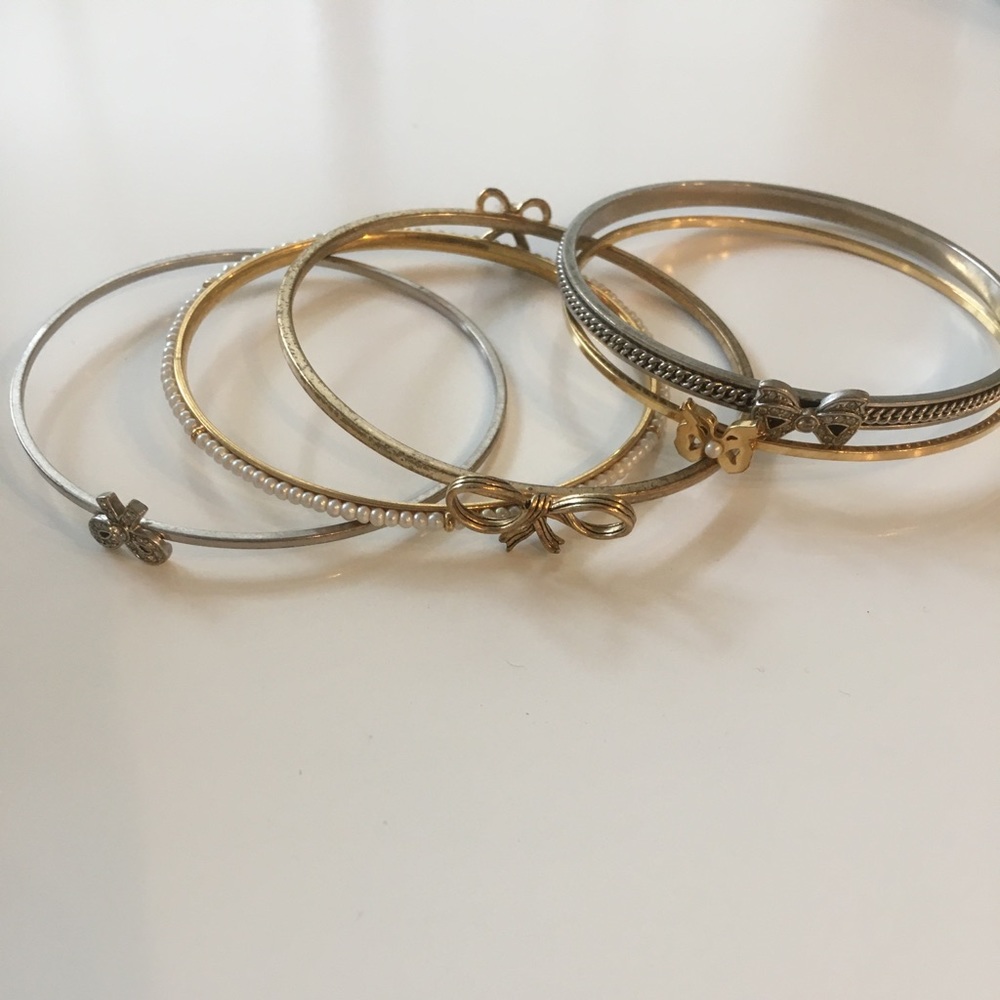 Juicy Couture 5 bangle bracelet set.